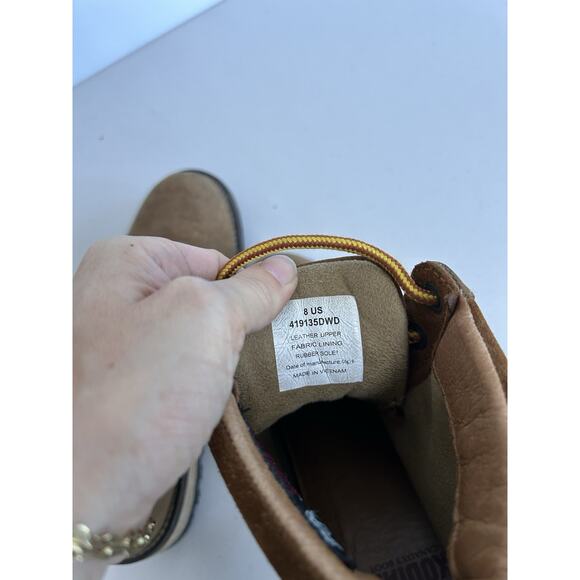 Kodiak Jaya Leather Hiking Boots Brown Women's Size 8 Lace Up Ankle - Picture 9 of 11